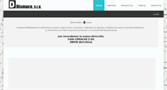 Desktop Screenshot of dismace.com